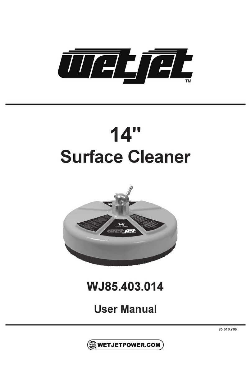 WETJET WJ85.403.014 user manual