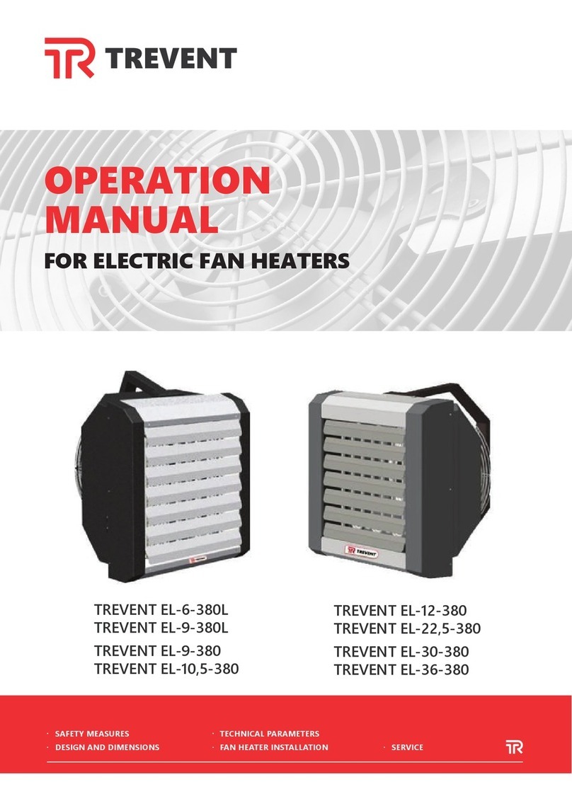 Trevent EL-6-380L Operation manual