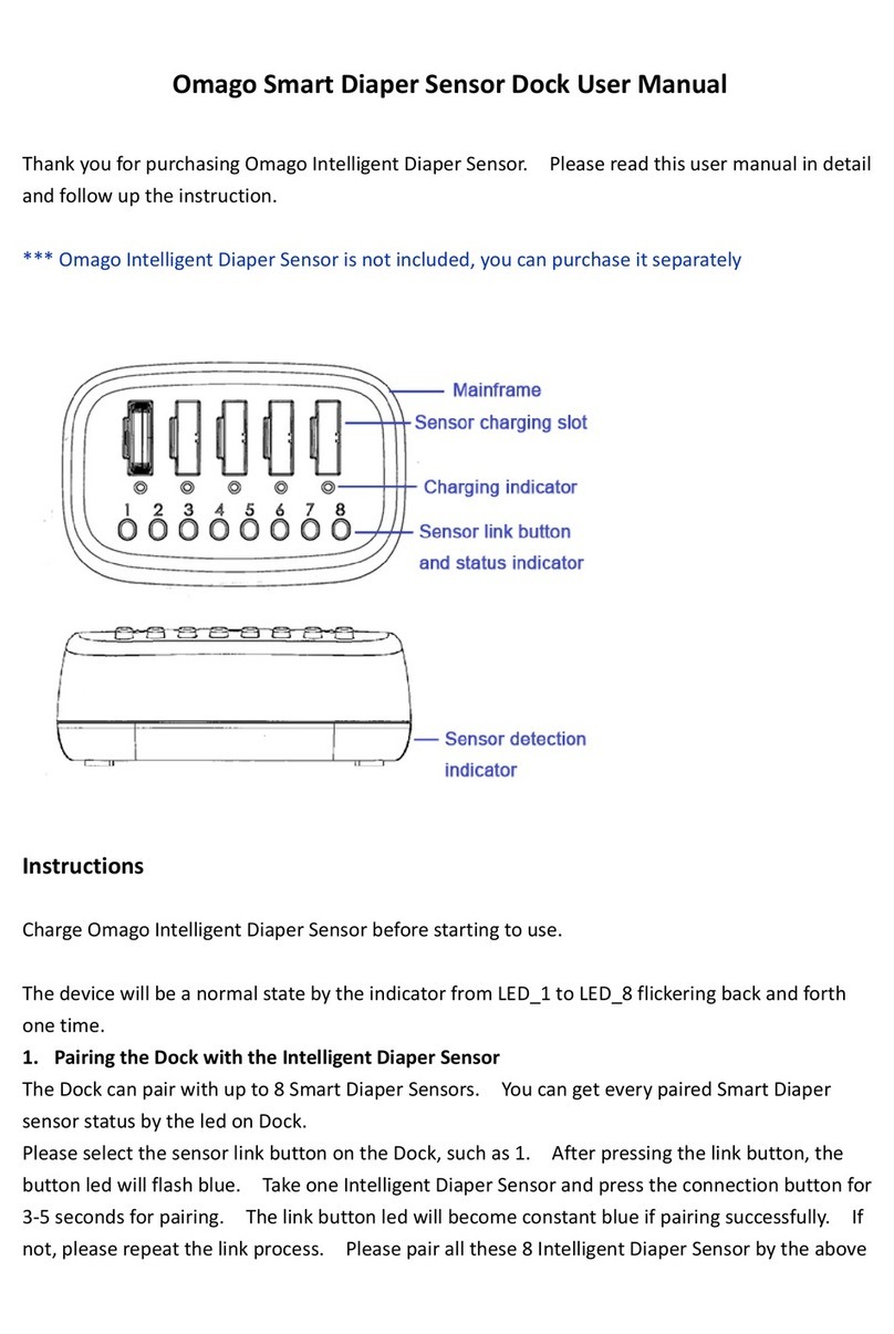 Omago Smart Diaper Sensor user manual