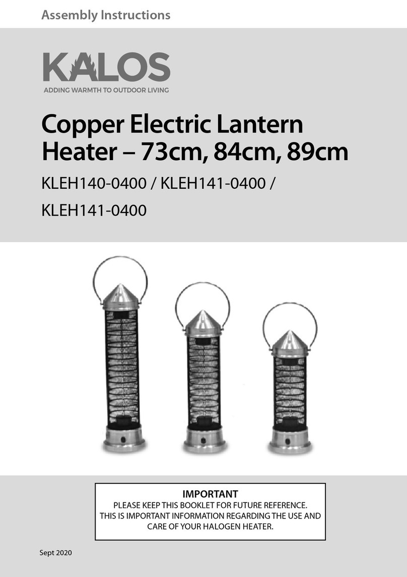 KALOS KLEH140-0400 User manual