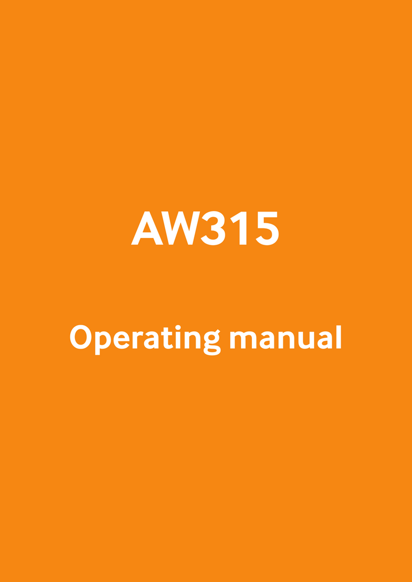 Advance Welding AW315 Operator's manual