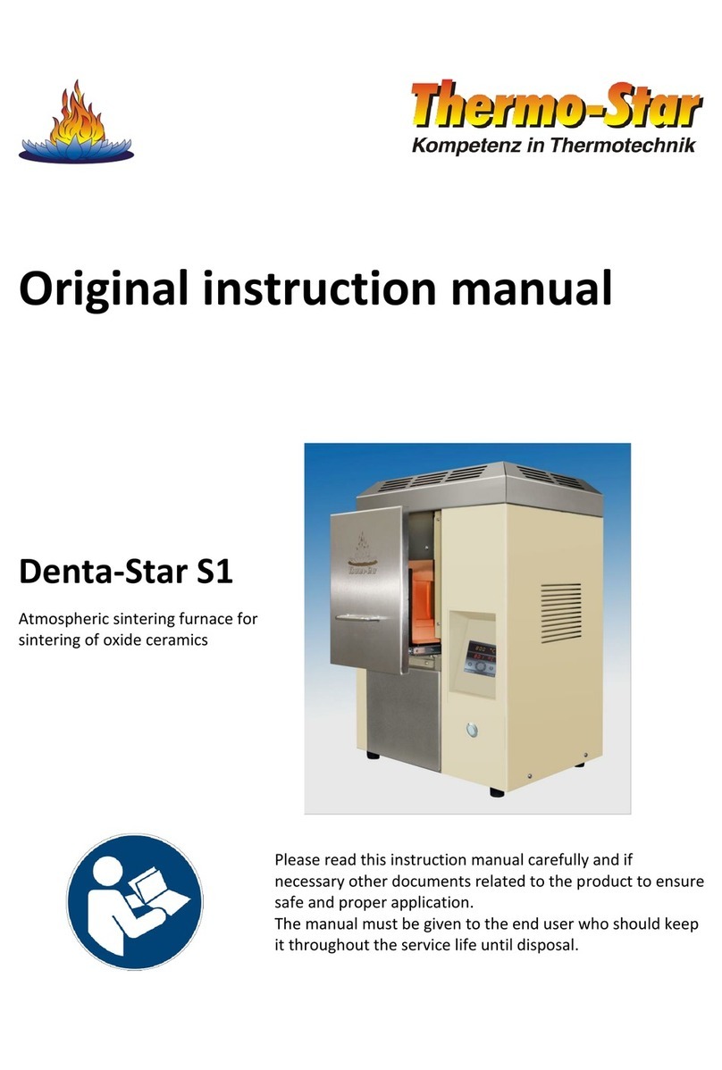 Thermo-Star Denta-Star S1 instruction manual Thermo-Star Denta-Star S1 instruction manual