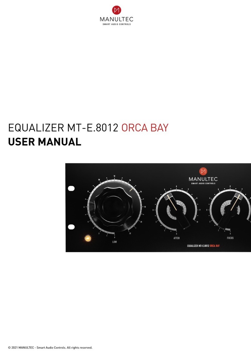 Manultec ORCA BAY MT-E.8012 user manual