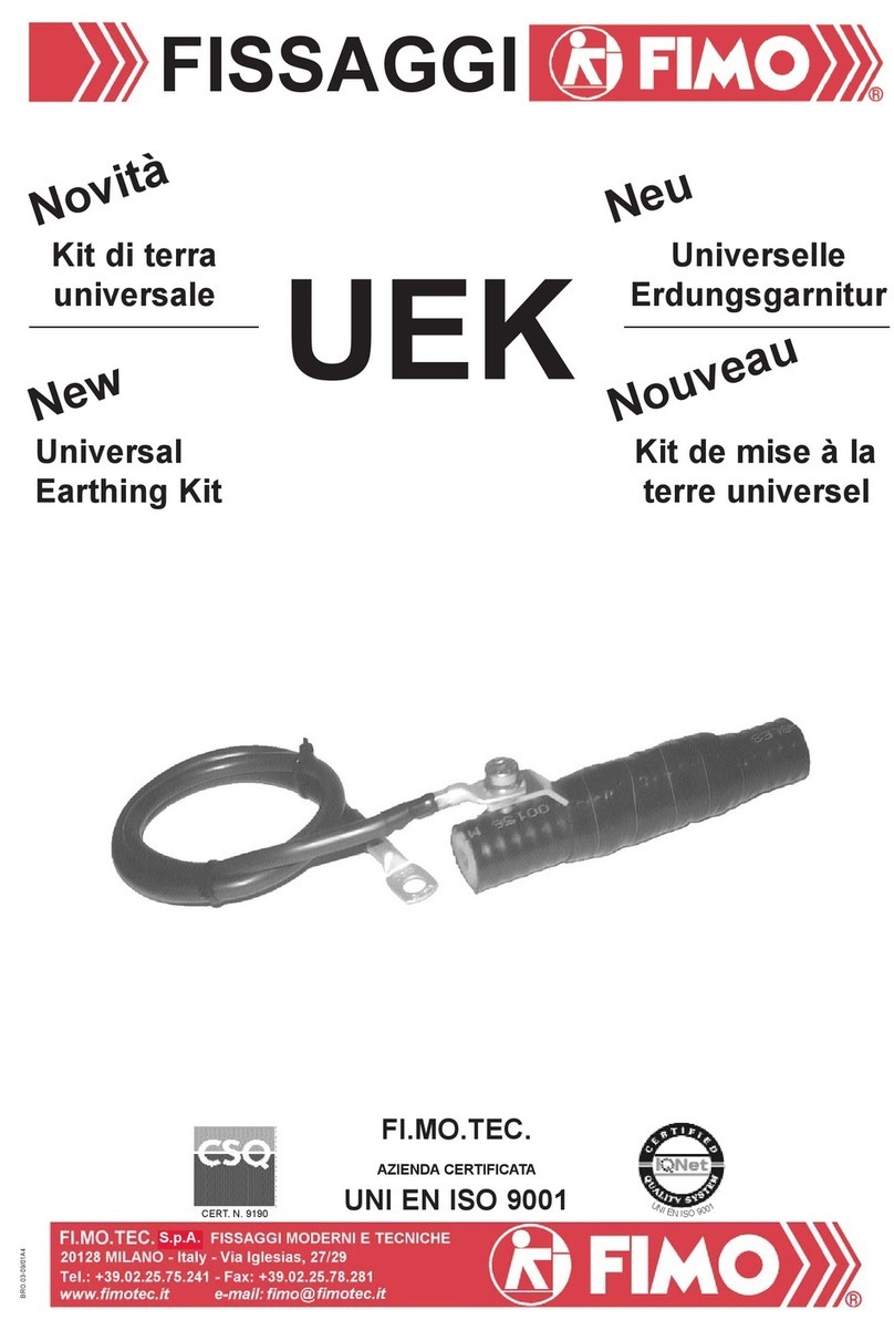 FIMO UEK Mounting instructions