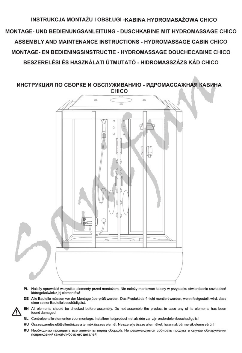 Sanifun CHICO Assembly and maintenance instructions
