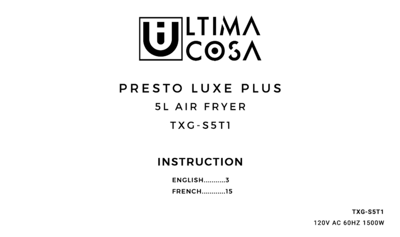 ULTIMA COSA Presto Luxe Plus Instruction