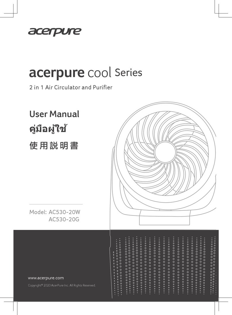 acerpure cool Series User manual