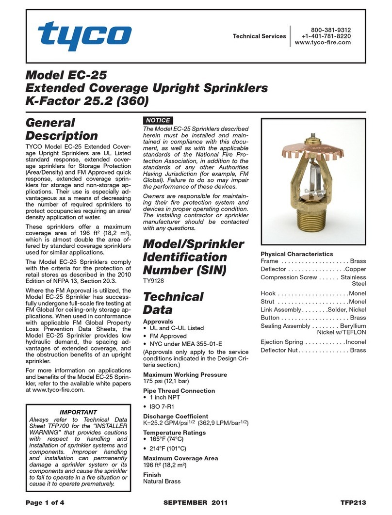 Tyco EC-25 User manual