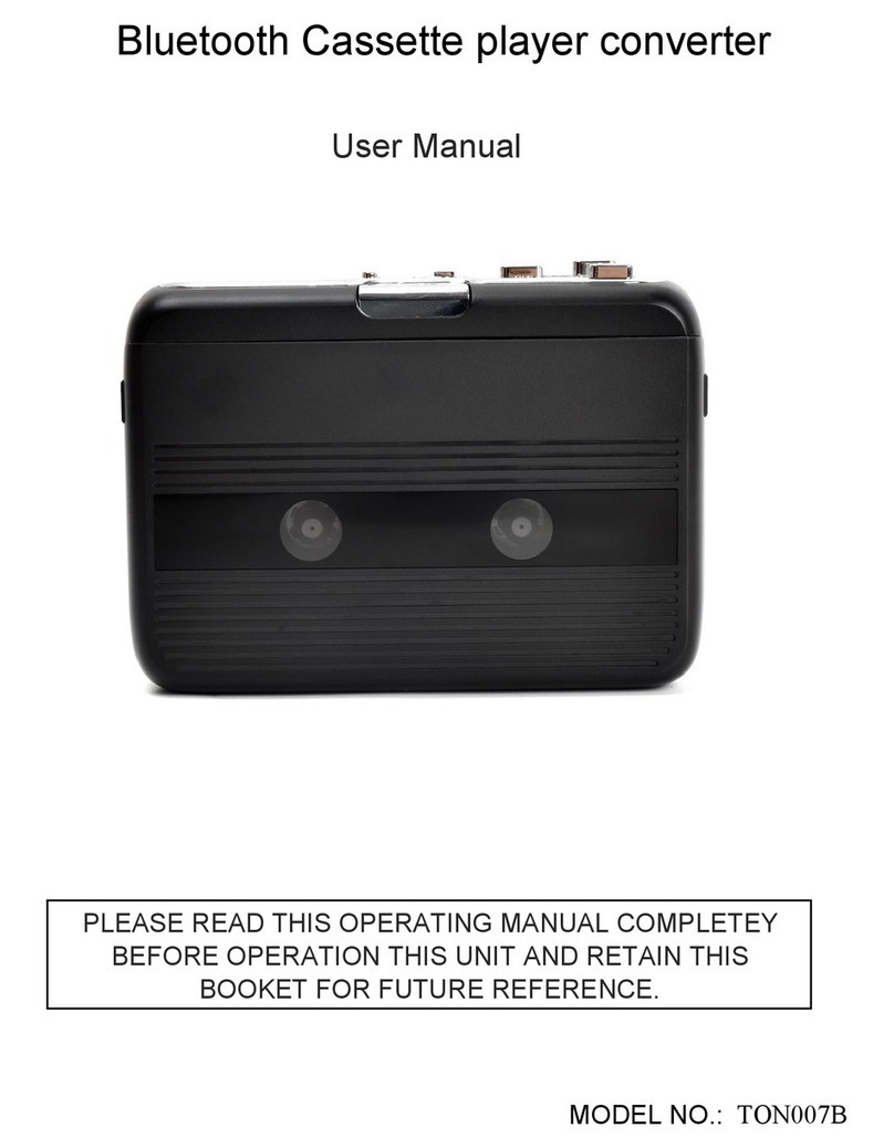 Tonivent TON007B user manual
