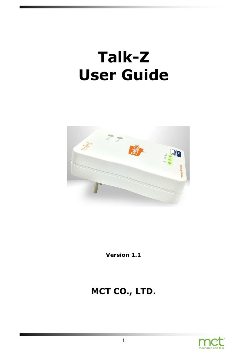 MCT Talk-Z user guide
