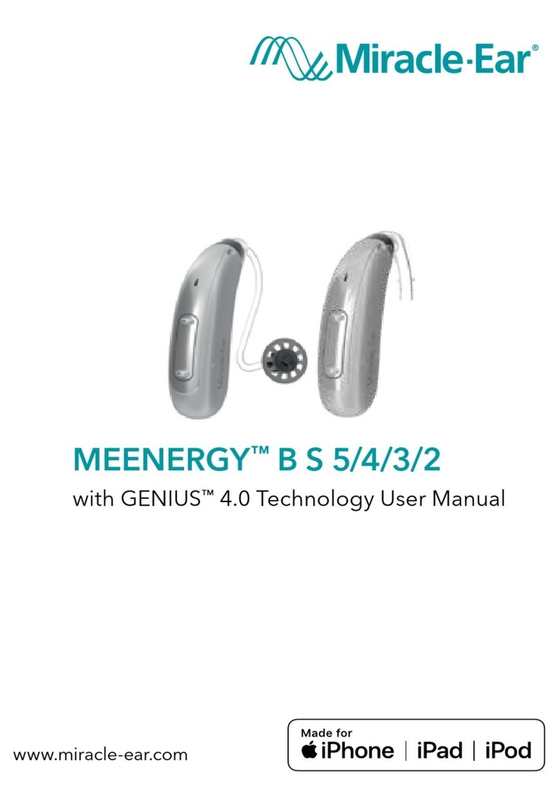 Miracle-Ear MEENERGY B S 5 User manual