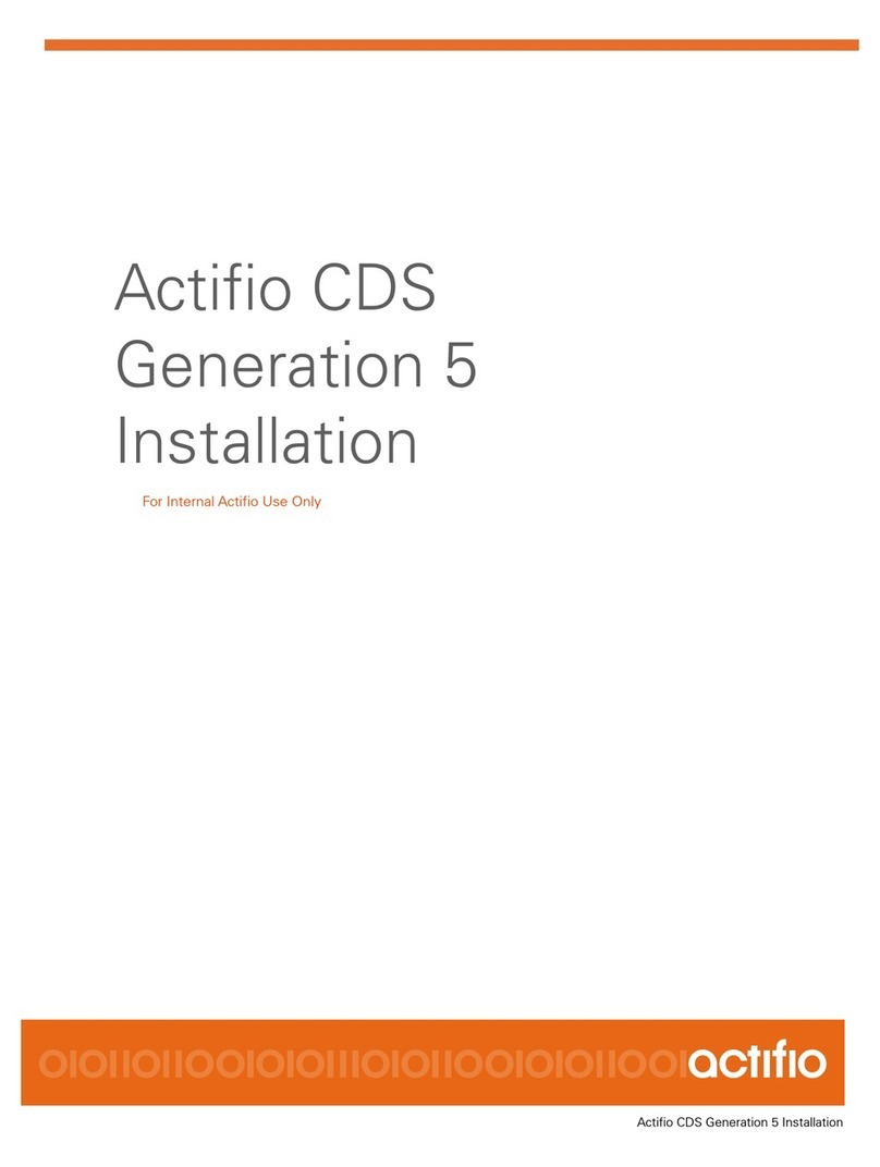 actifio CDS Generation 5 Installation