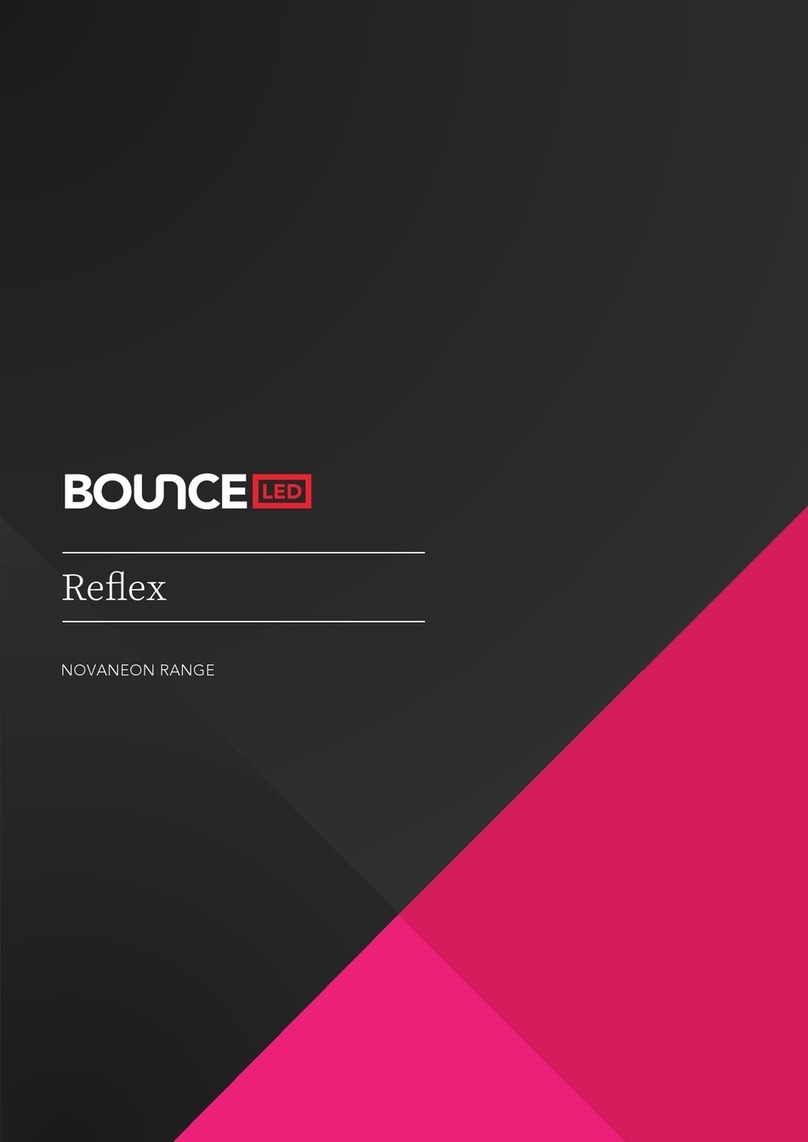 Bounce LED NOVANEON Reflex manual