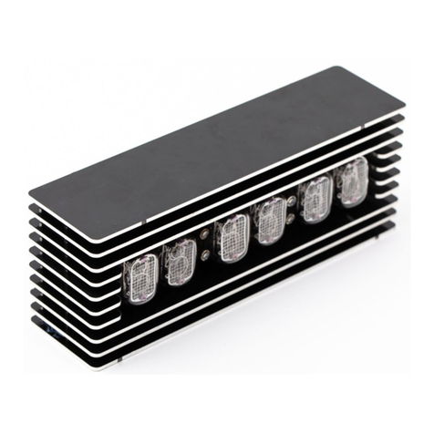 Noyce Joyce Nixie Clock manual