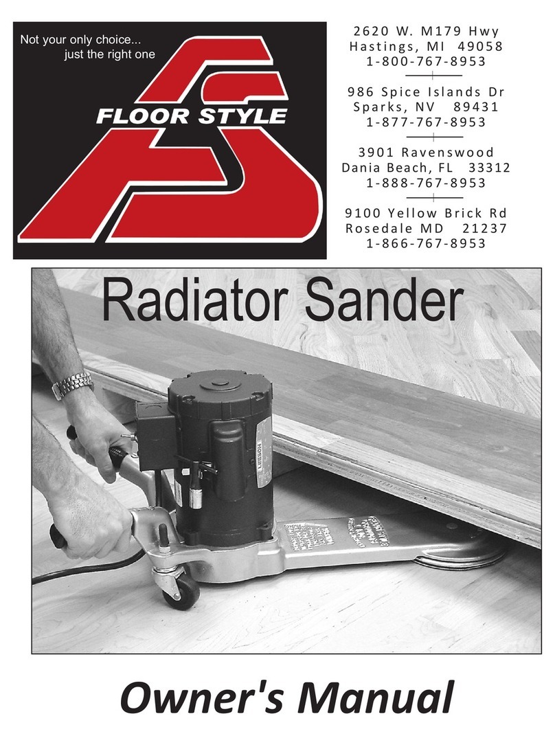 Floor Style R-7 owner's manual