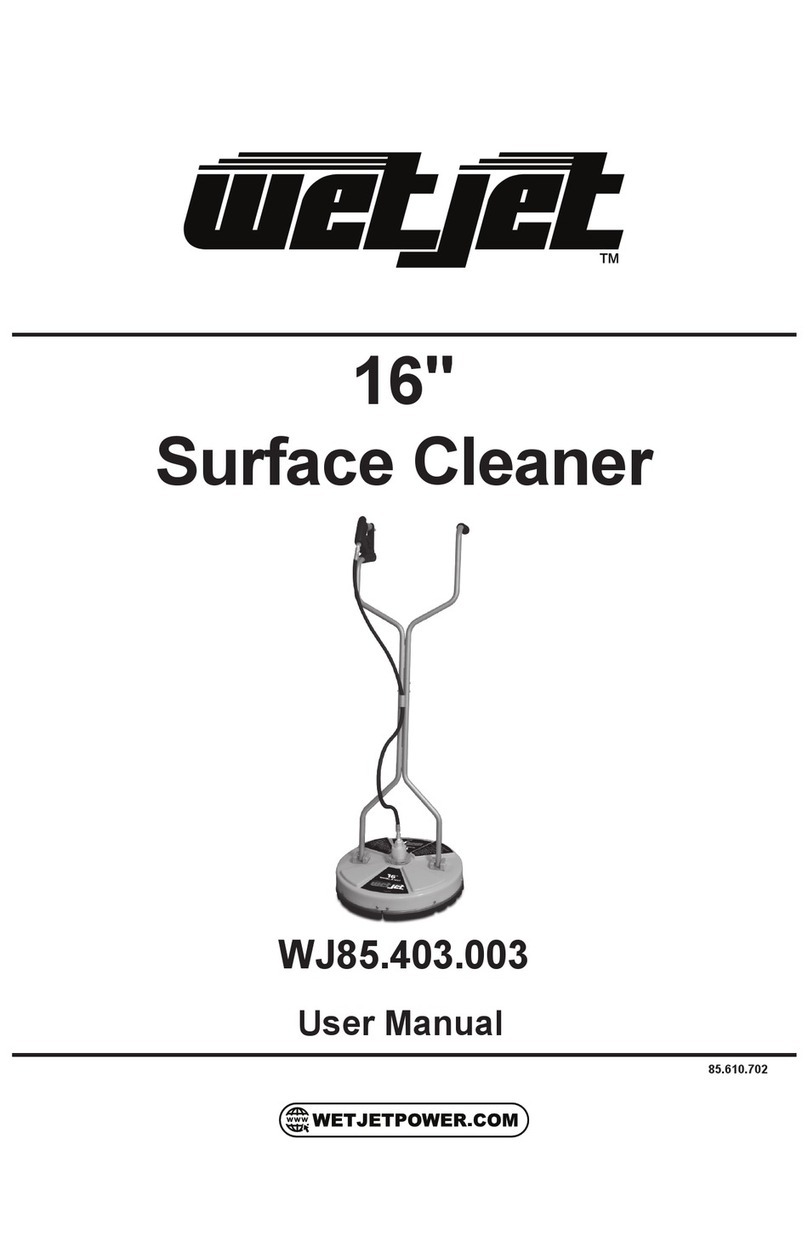 WETJET WJ85.403.003 user manual