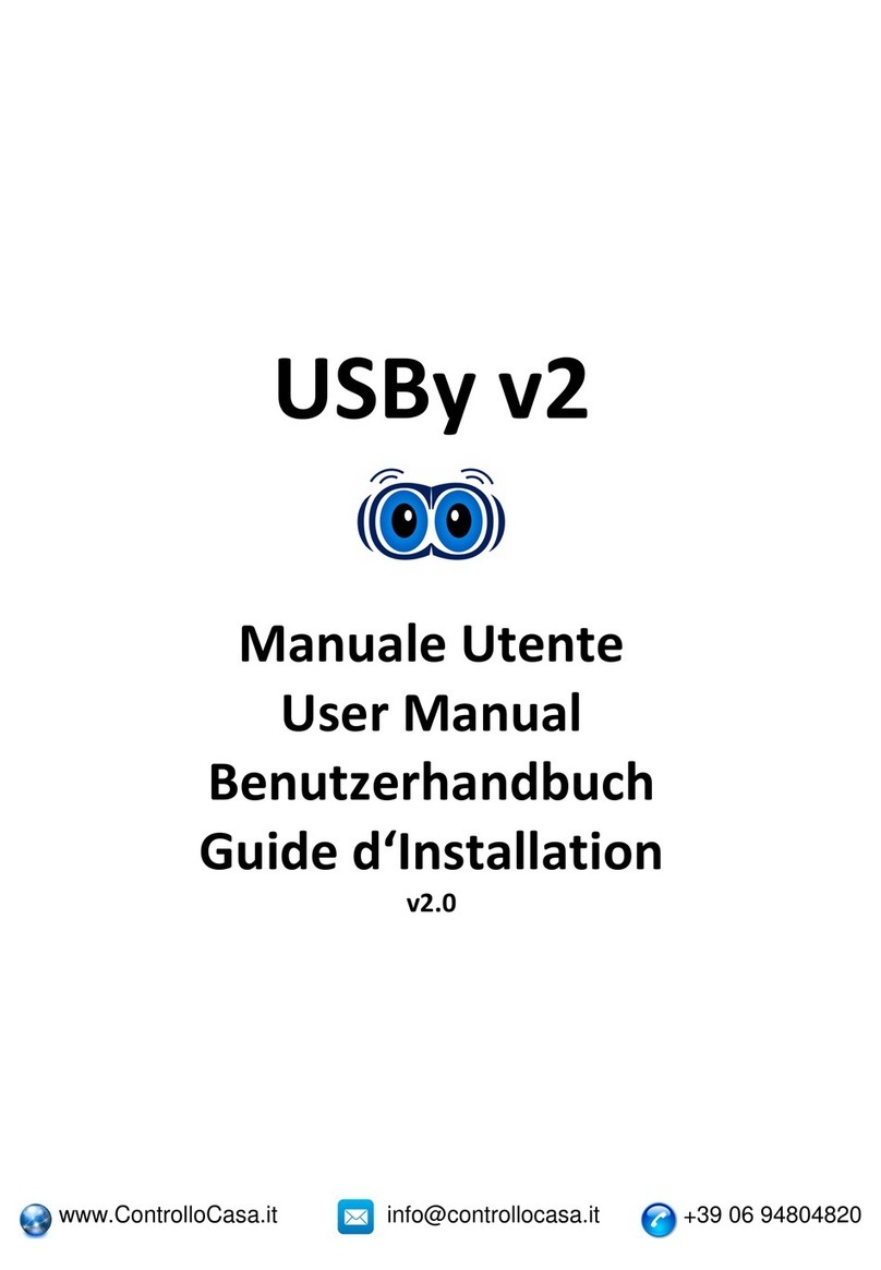 Controllo Casa USBy v2 user manual