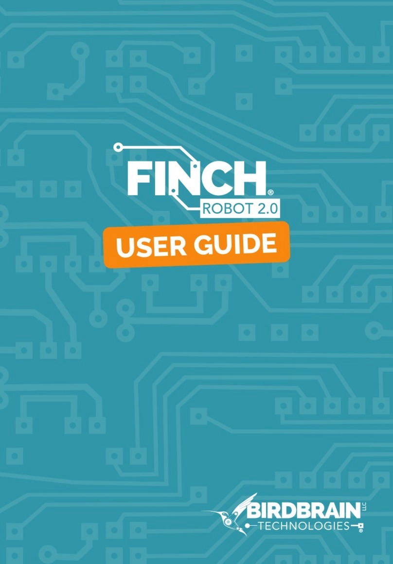 Birdbrain FINCH ROBOT 2.0 user guide