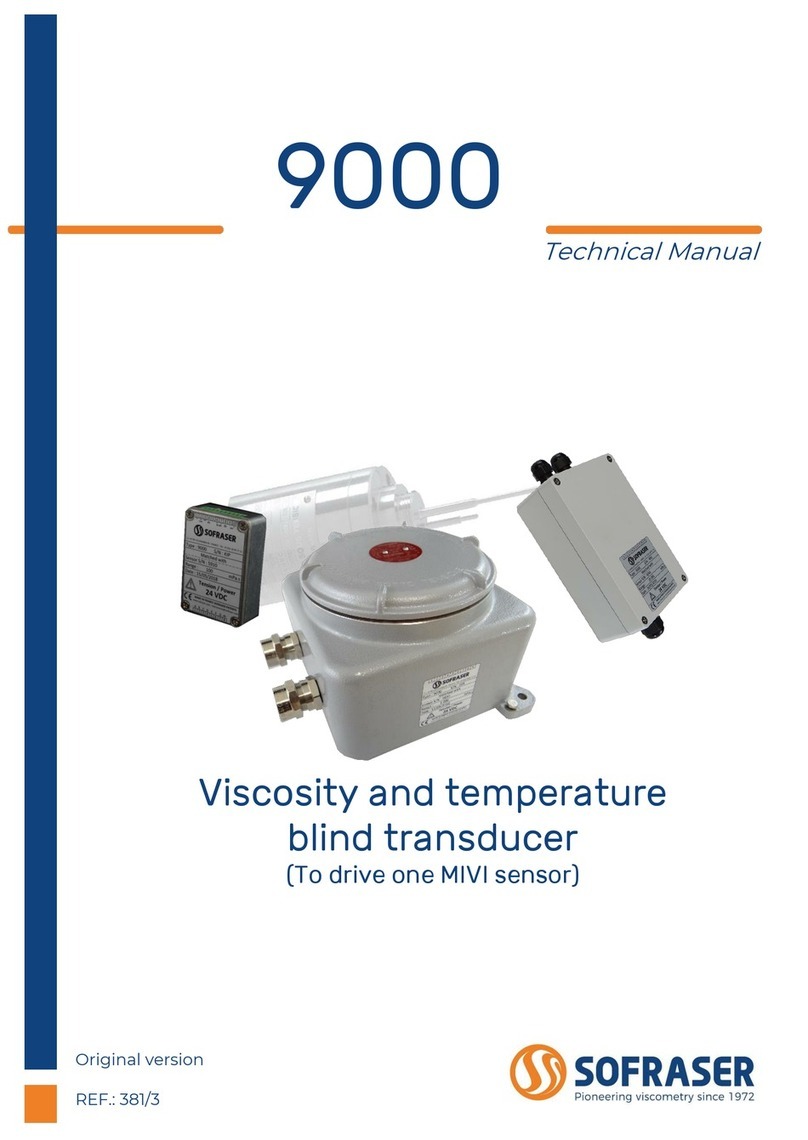 Sofraser 9000 Technical manual