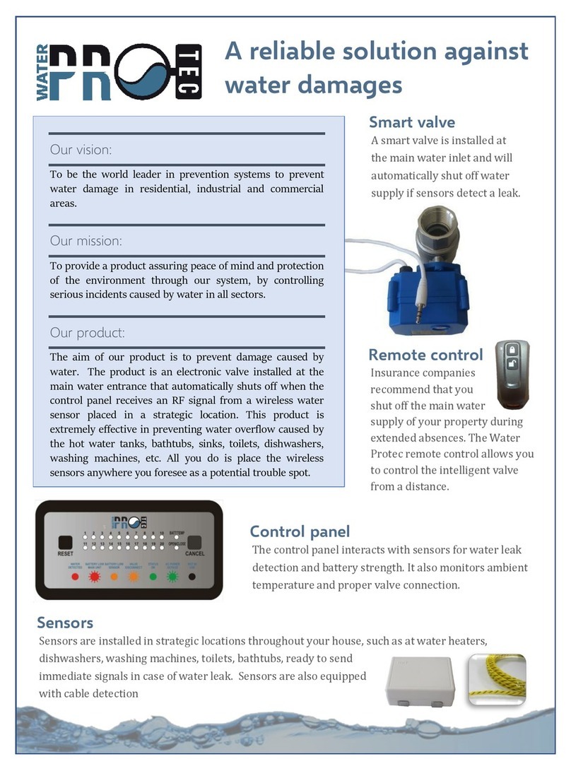 Water Protec LED 13 owner's manual