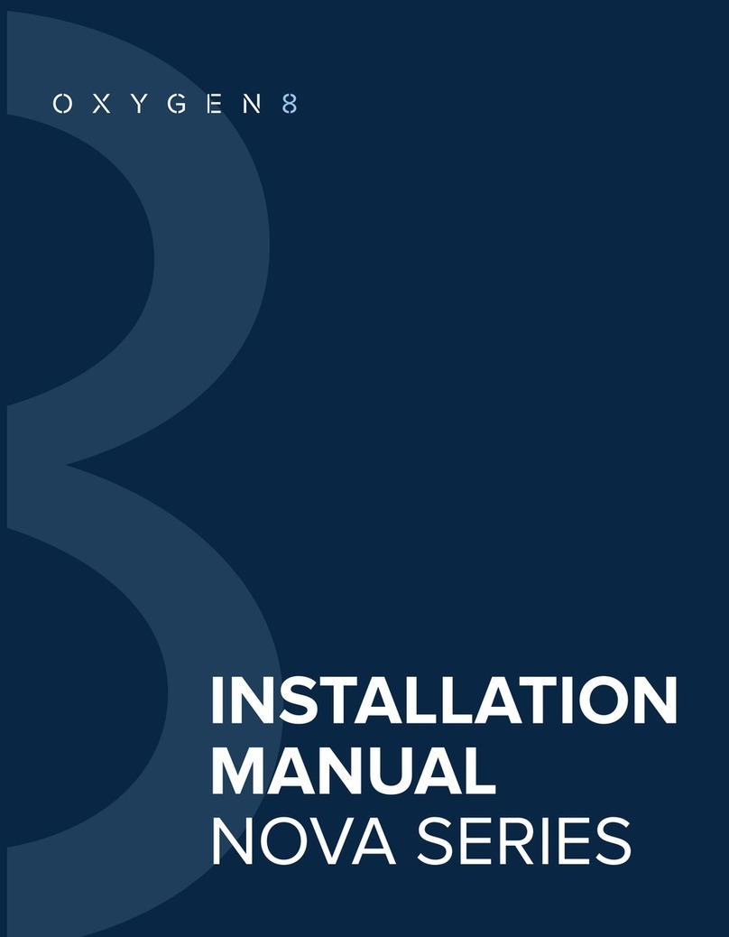 Oxygen 8 NOVA Series installation manual