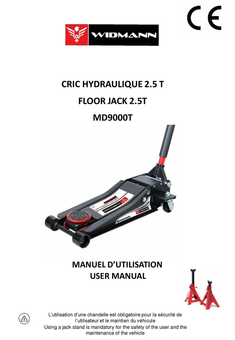 WIDMANN MD9000T user manual
