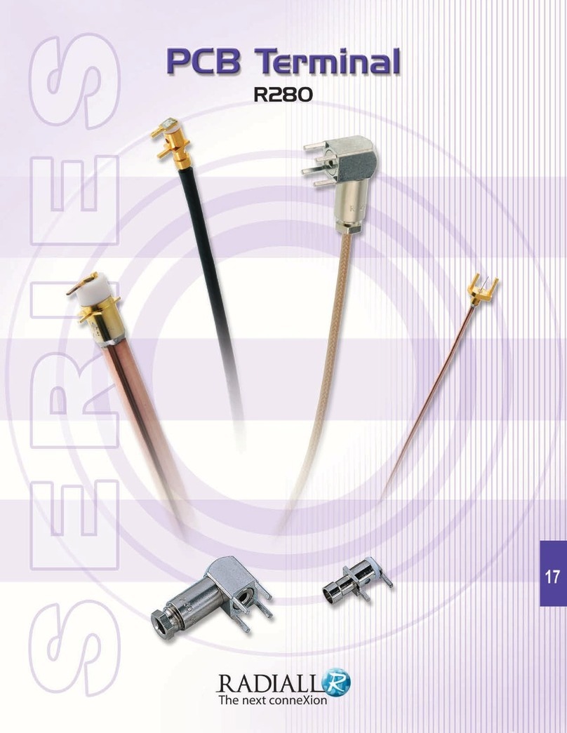 Radiall R280 Series manual