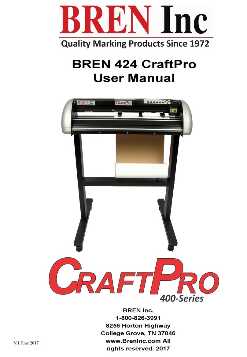BREN CraftPro 400 Series user manual