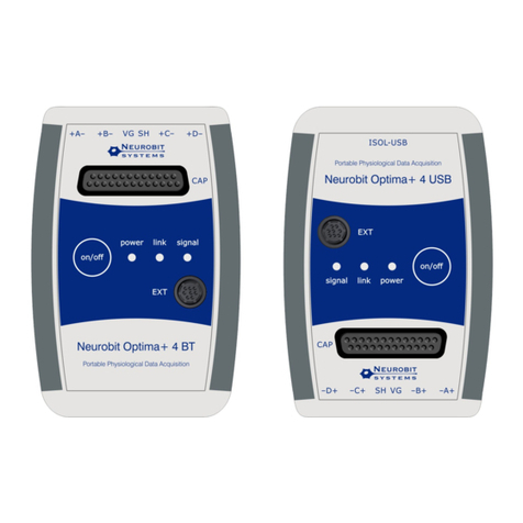 Neurobit Optima+ 4 BT instruction manual