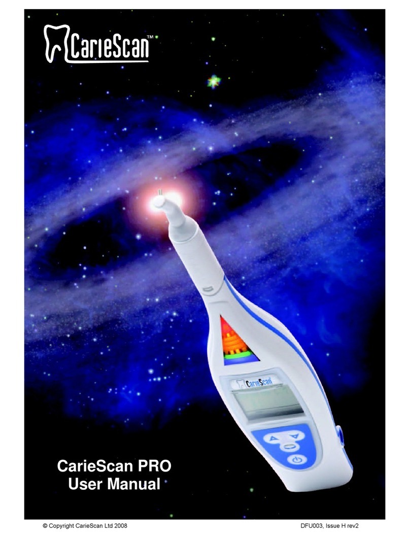CarieScan PRO user manual CarieScan PRO user manual