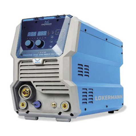 LOKERMANN GRAND TIG 200 DC PFC MV user manual