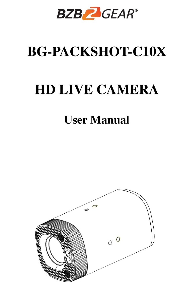 BZB Gear BG-PACKSHOT-C10X user manual