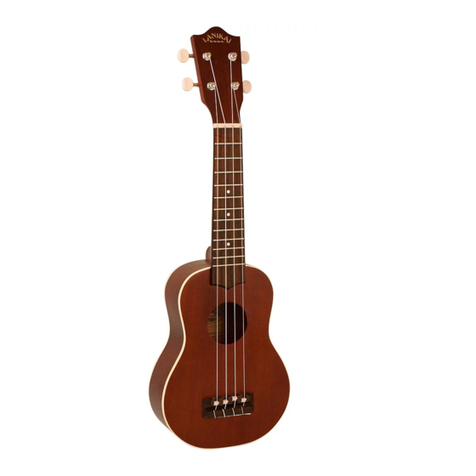 Lanikai Labs TunaUke Ukulele Operation manual