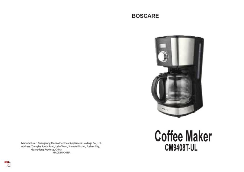 BOSCARE CM9408T-UL instruction manual