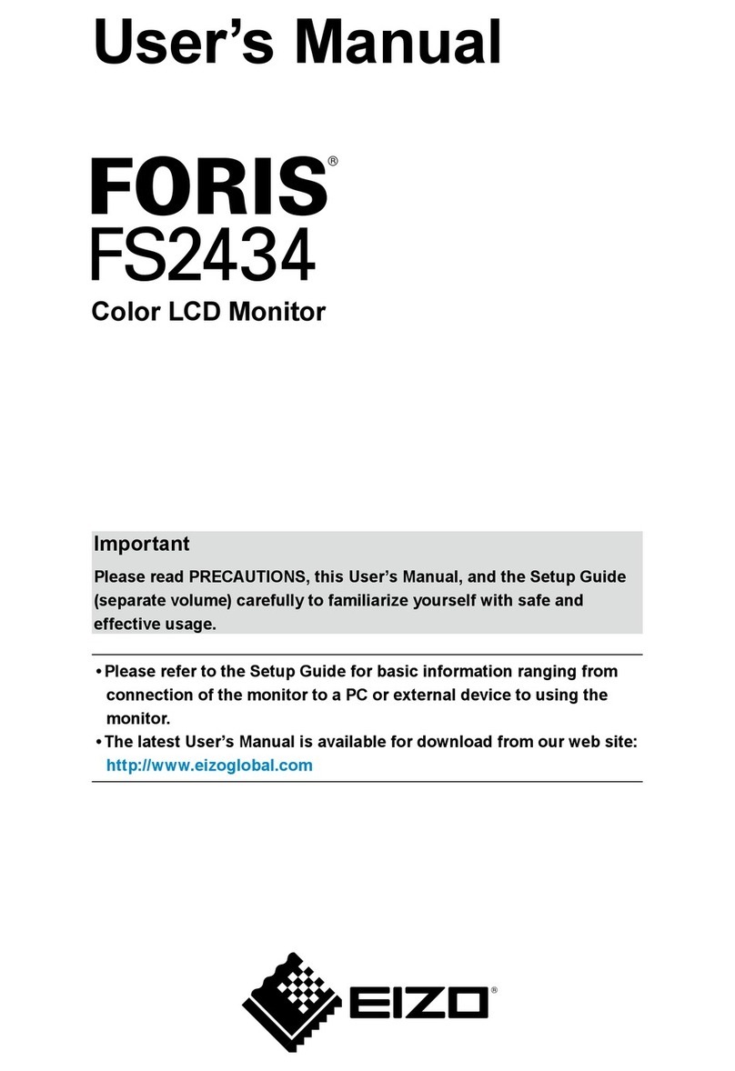 Eizo Foris FS2434-BK User manual