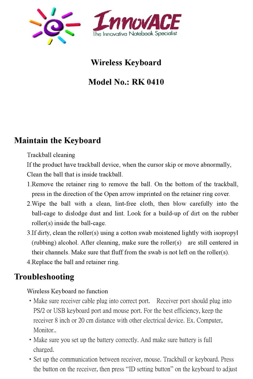InnovACE RK 0410 user manual