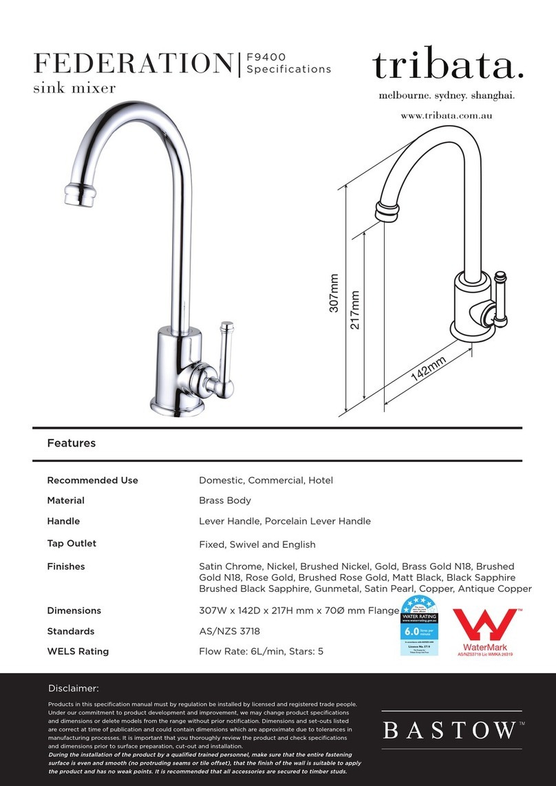 Tribata. FEDERATION BASTOW F9400 quick start guide
