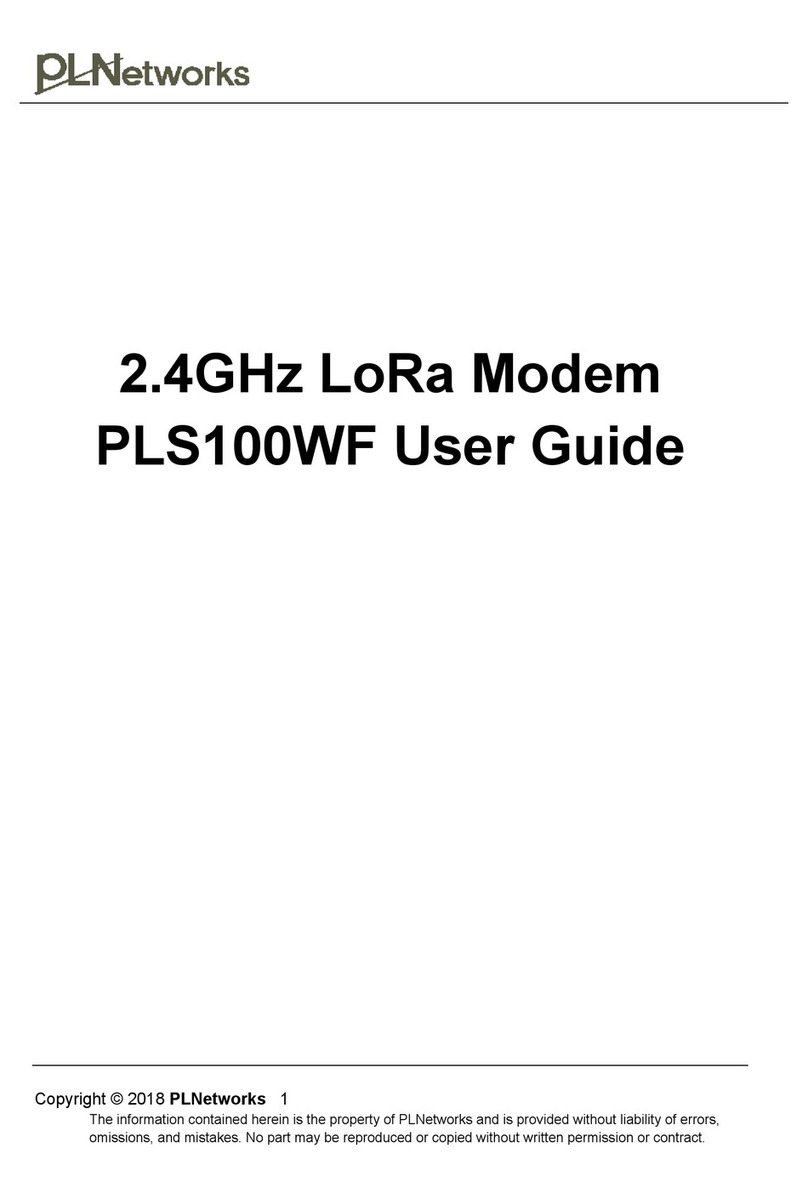 PLNetworks PLS100WF user guide