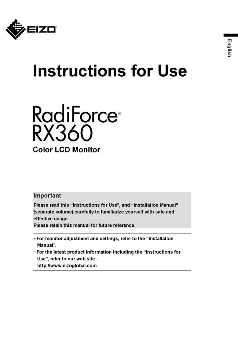 Eizo RadiForce RX360-BK User manual