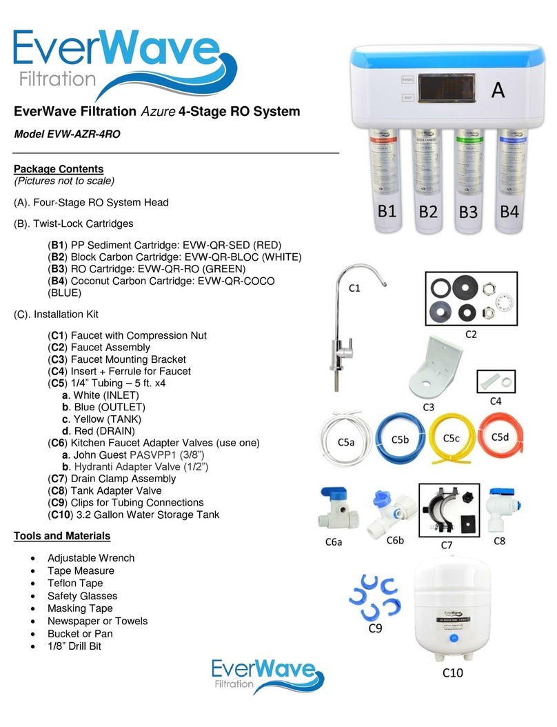 EverWave Filtration EVW-AZR-4RO manual