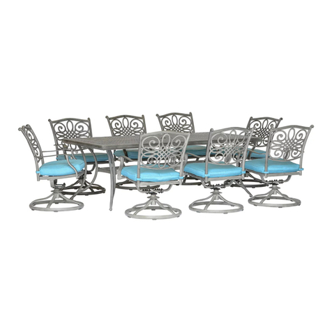 Hanover TRADDNG9PCSW8-BLU User manual