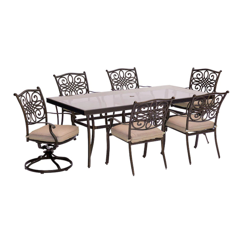 Hanover Traditions TRADDN7PCSW2G manual