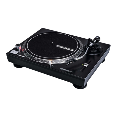 Reloop RP1000 MK2 User manual