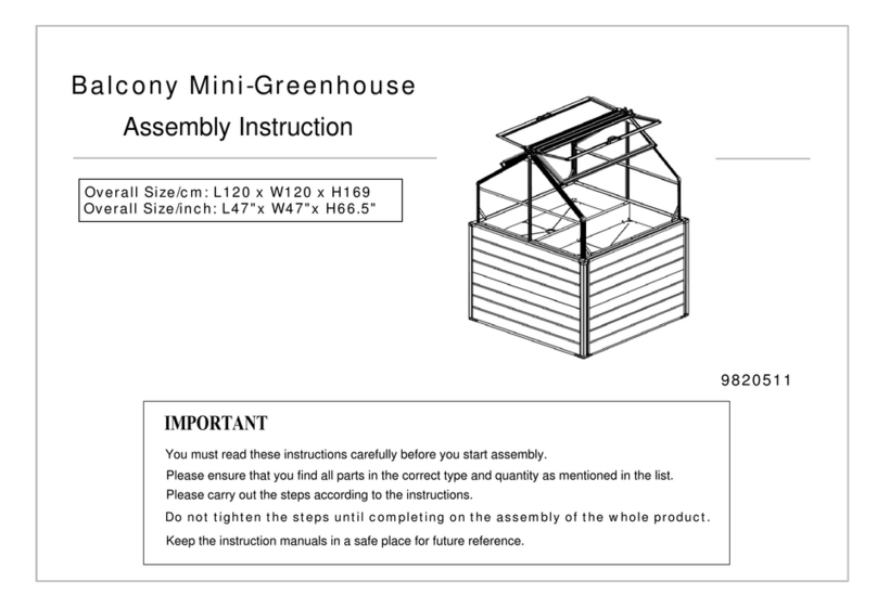 Hanover 9820511 Assembly instruction