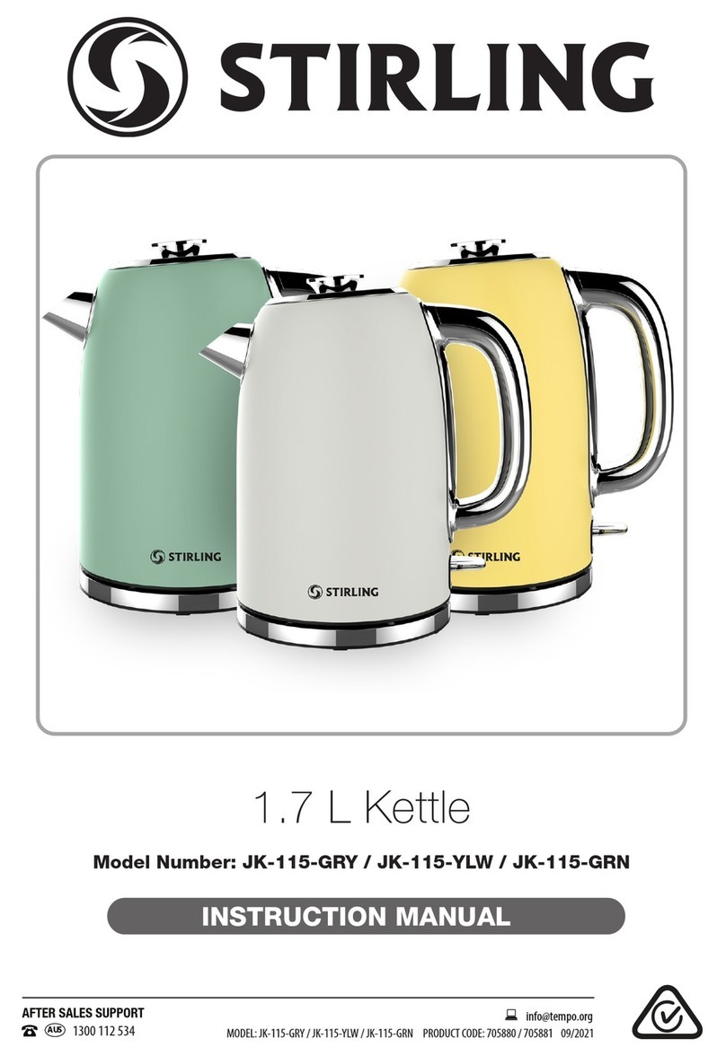 ALDI Stirling JK-115-GRY instruction manual
