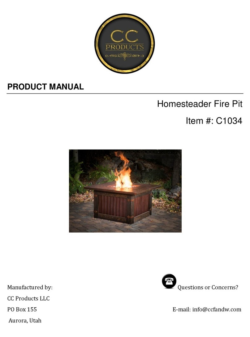 CC Products Homesteader product manual