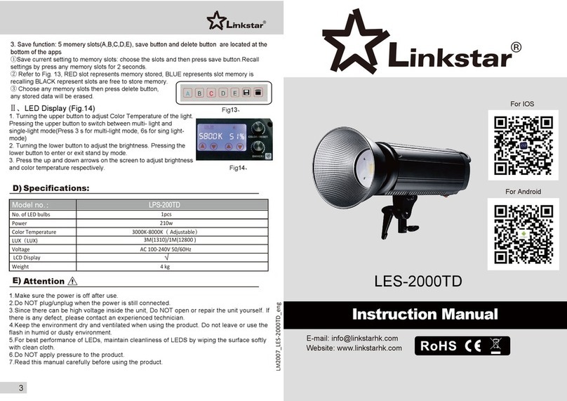 Linkstar LPS-200TD instruction manual