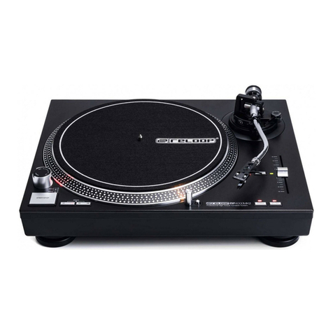 Reloop RP 4000 MK2 User manual