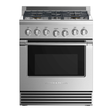 Fisher & Paykel RGV2305LN User manual