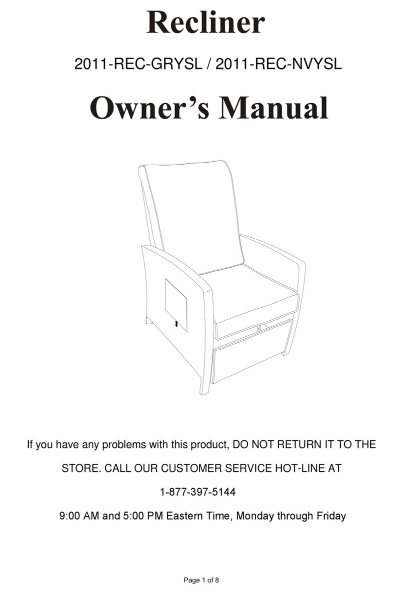 Hanover 2011-REC-GRYSL User manual